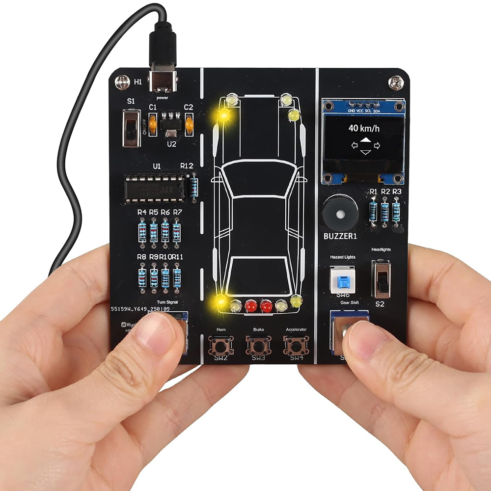 DIY Car Driving Simulation Sol - Diy Electronics Learning Kit review and price