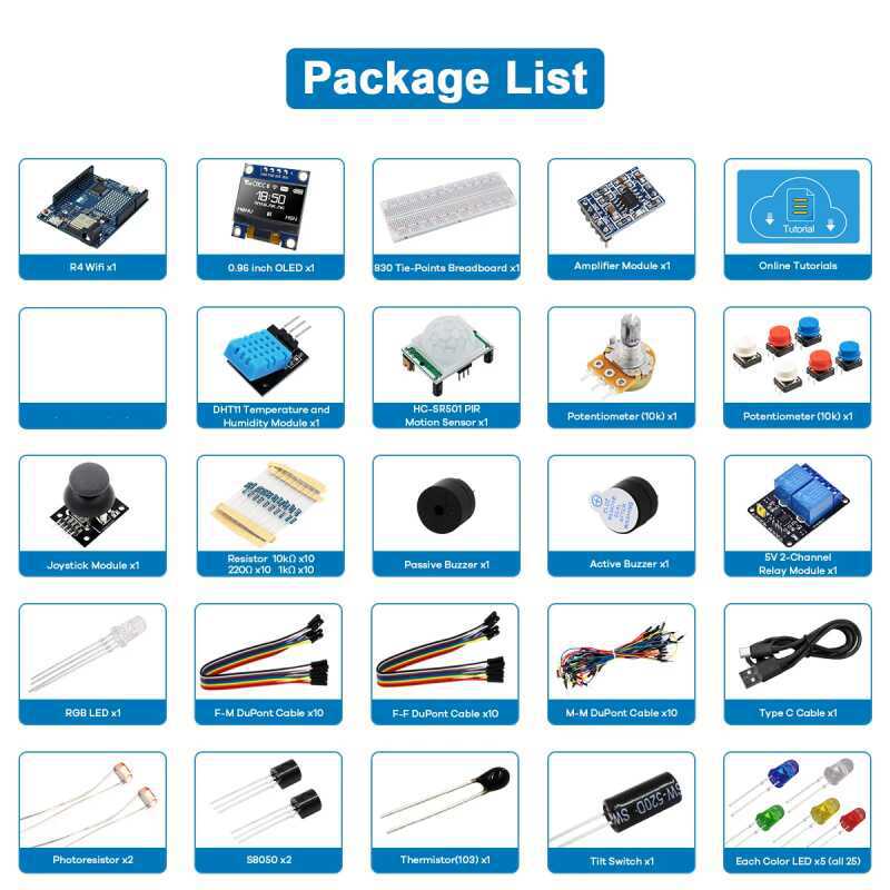 UNO R4 WiFi Compatible Develop - Diy Electronics Project Kit review and price