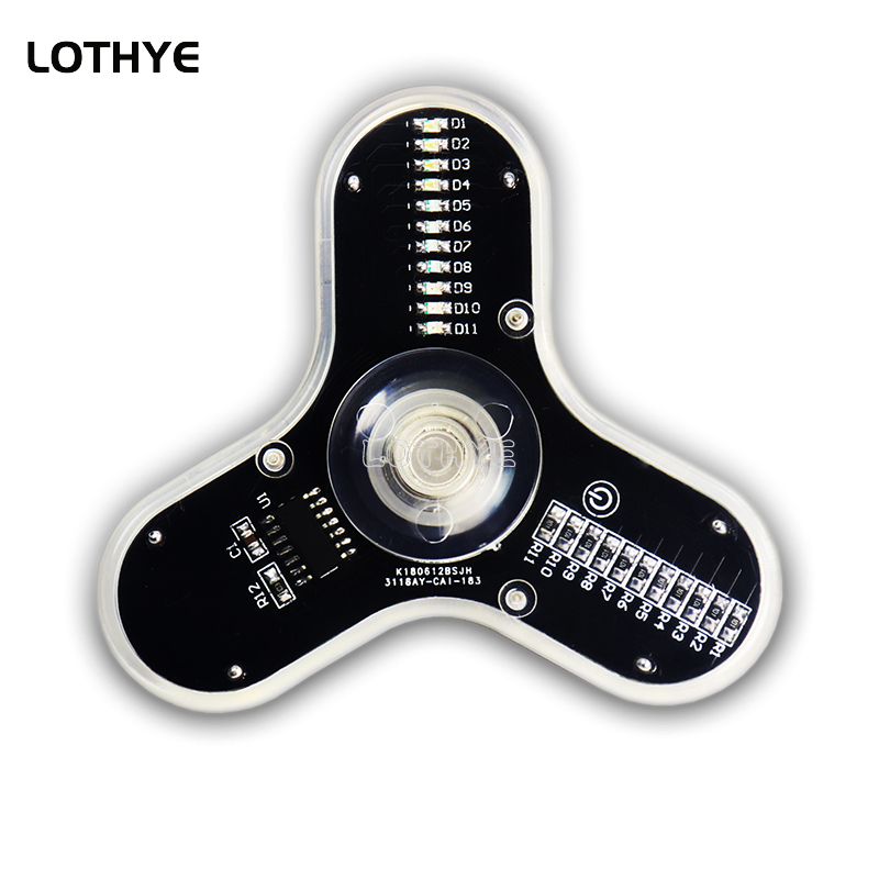 LED Fidget Spinner Manufacture - Diy Electronics Project Kit review and price