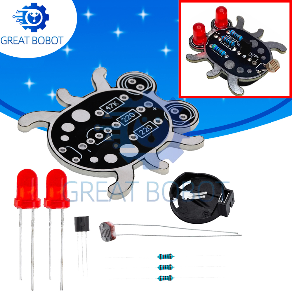 Light Controlled LED Lamp Weld - Diy Electronics Learning Kit review and price