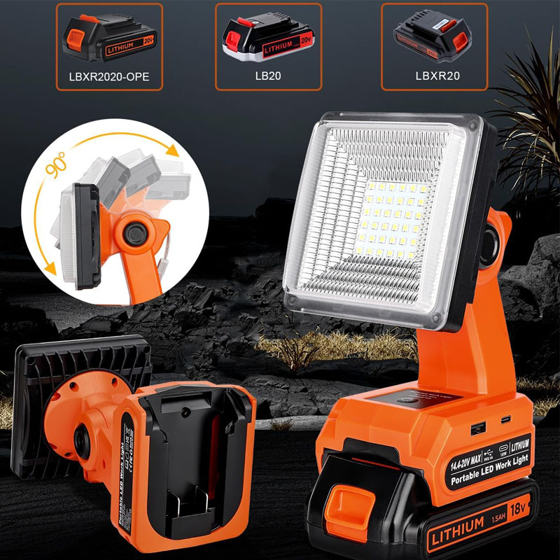 4 Inch Led Work Light Tool Lam - Black+Decker Tool Cordless review and price